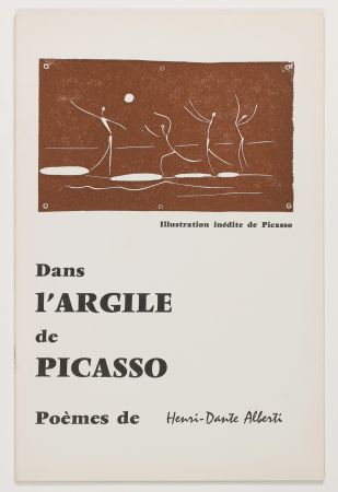 挿絵入り本 Picasso - Jeu de ballon sur une plage (Dans l'Argile de Picasso)