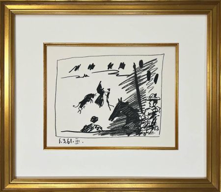 リトグラフ Picasso - Jeu de la Cape