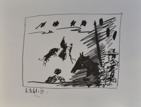 リトグラフ Picasso - Jeu de la Cape