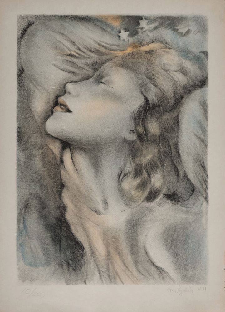 リトグラフ Lydis - Jeune fille, 1938 - Hand-signed