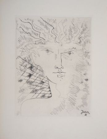 彫版 Cocteau - Jeune homme