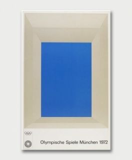 シルクスクリーン Albers - Jeux Olympiques de Munich 1972
