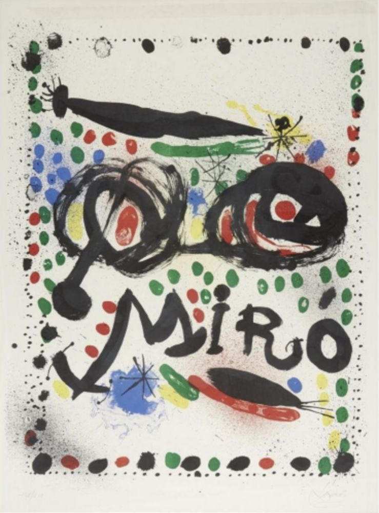 リトグラフ Miró - Joan Miró - Graphics