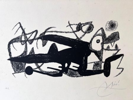 リトグラフ Miró - Joan Miró. Fotoscop