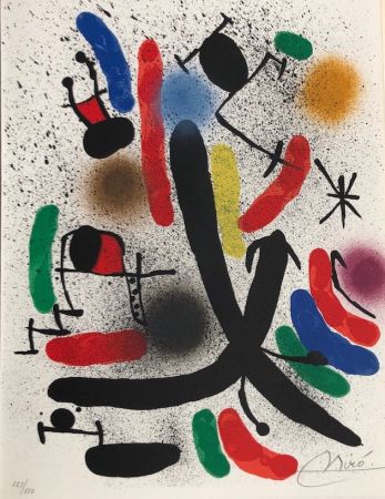 リトグラフ Miró - Joan Miró Litografo I
