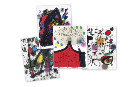 挿絵入り本 Miró - Joan Miró Litografo I-II-III-IV-V-VI - Catalogue raisonne of the lithograhs