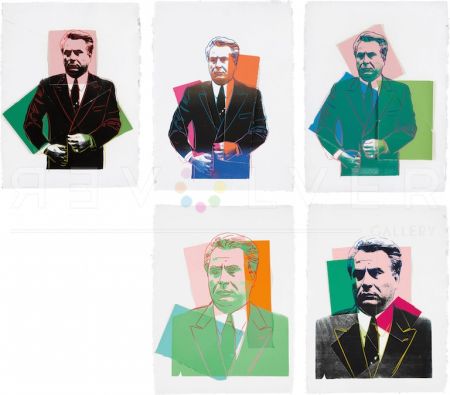 シルクスクリーン Warhol -  John Gotti Complete Portfolio by Andy Warhol 