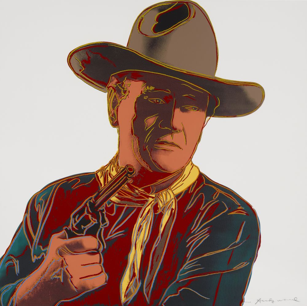 シルクスクリーン Warhol - John Wayne