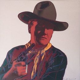 シルクスクリーン Warhol -  John Wayne 377 by Andy Warhol 