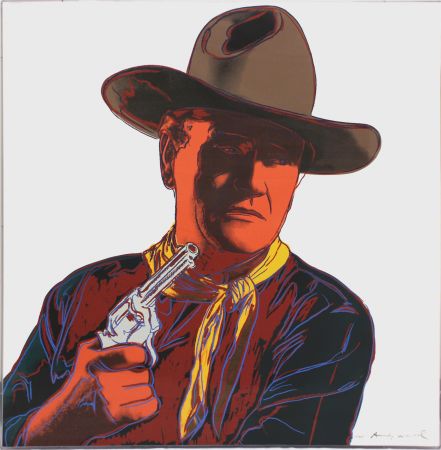 シルクスクリーン Warhol - John Wayne (FS II.377)