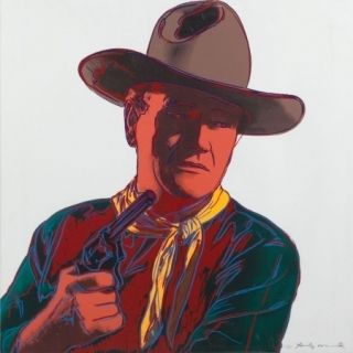 シルクスクリーン Warhol - John Wayne [Unique] 377 by Andy Warhol 