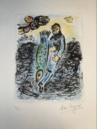 リトグラフ Chagall - Jonah I