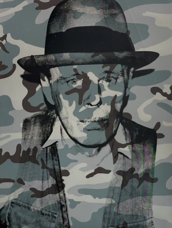 シルクスクリーン Warhol - Joseph Beuys in Memoriam