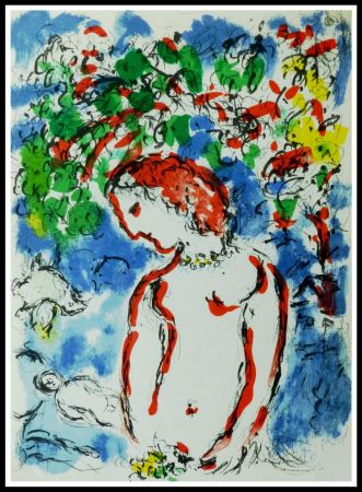 リトグラフ Chagall - JOUR DE PRINTEMPS