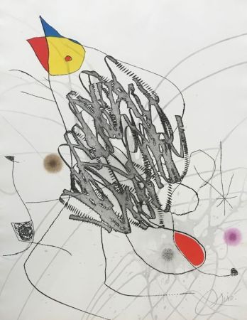 エッチングと　アクチアント Miró - Journal d'un graveur III 