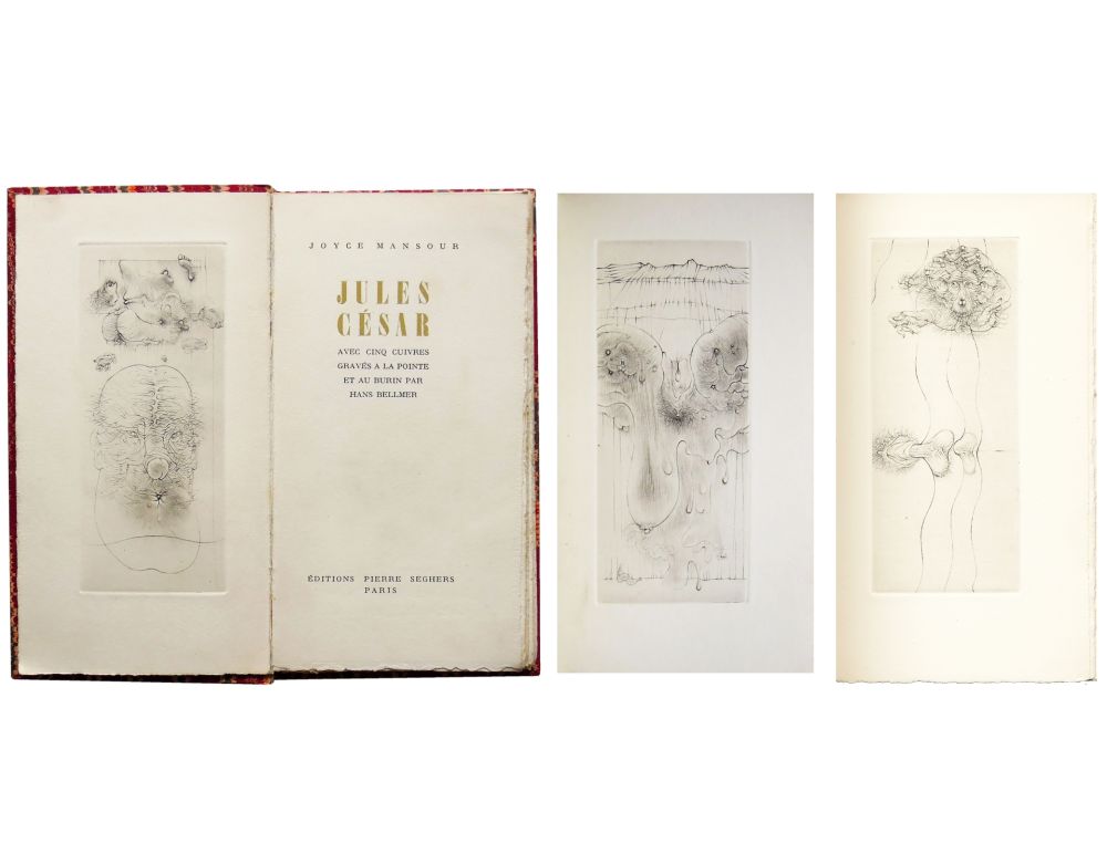 挿絵入り本 Bellmer - Joyce MANSOUR. JULES CÉSAR. Avec 5 gravures de Hans Bellmer (1955)