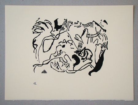 木版 Kandinsky - Jüngster Tag - 1913