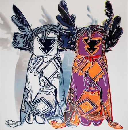 シルクスクリーン Warhol - Kachina Dolls 381 by Andy Warhol