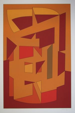シルクスクリーン Vasarely - Kallion