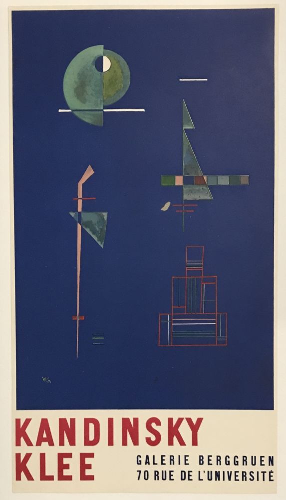 掲示 Kandinsky - Kandinsky Klee - Galerie Berggruen