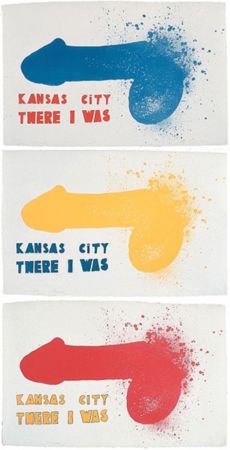 リトグラフ Dine - Kansas City (3 sheets)