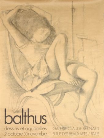 オフセット Balthus - Katia dans un Fauteuil 
