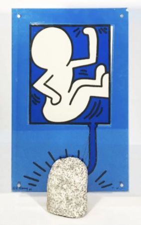 多数の Haring - Keith Haring Table Lamp