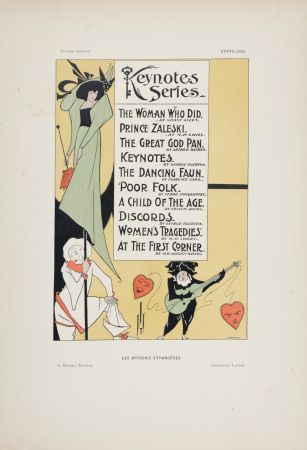 リトグラフ Anonyme - Keynotes Series, 1897