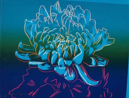 シルクスクリーン Warhol - Kiku, II.307