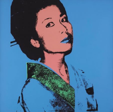 シルクスクリーン Warhol - Kimiko (F. & S. II.237)