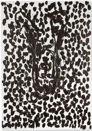 リトグラフ Baselitz - Kopf (Head) - no. 14 (from Suite 45)