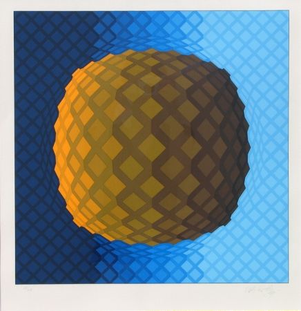 シルクスクリーン Vasarely - Koskota