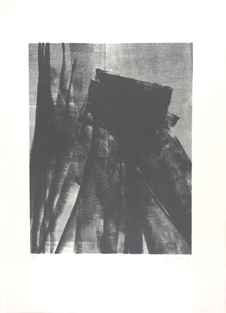 リトグラフ Hartung - L 1977-4