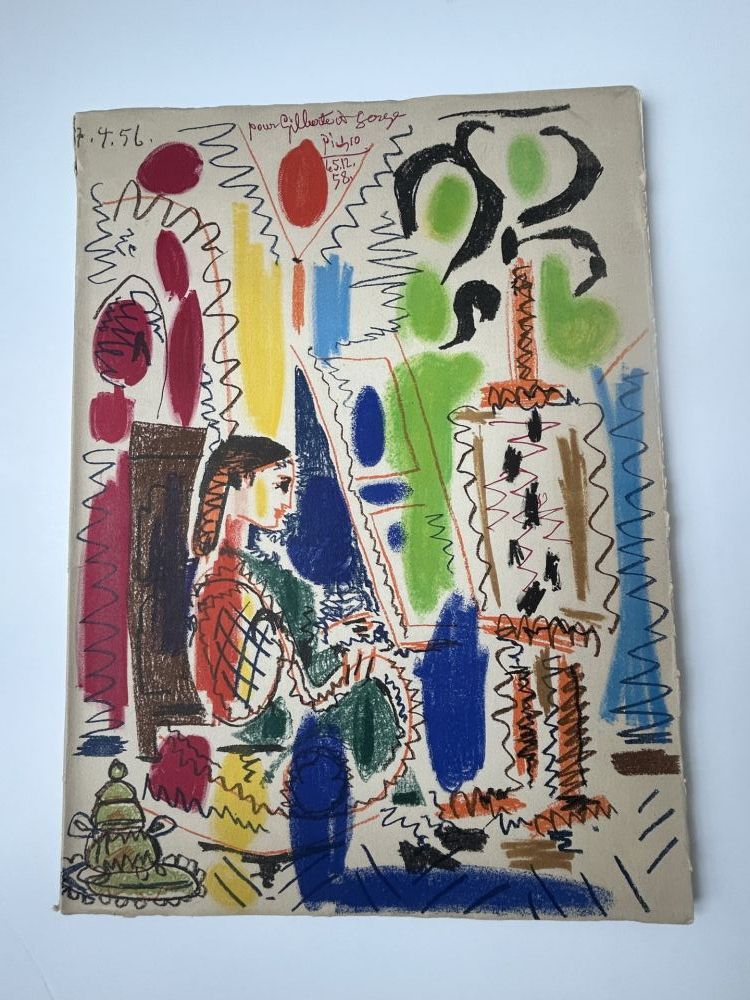 リトグラフ Picasso - L' atelier de Cannes 