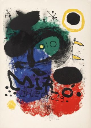 リトグラフ Miró - L Exposition Album 19