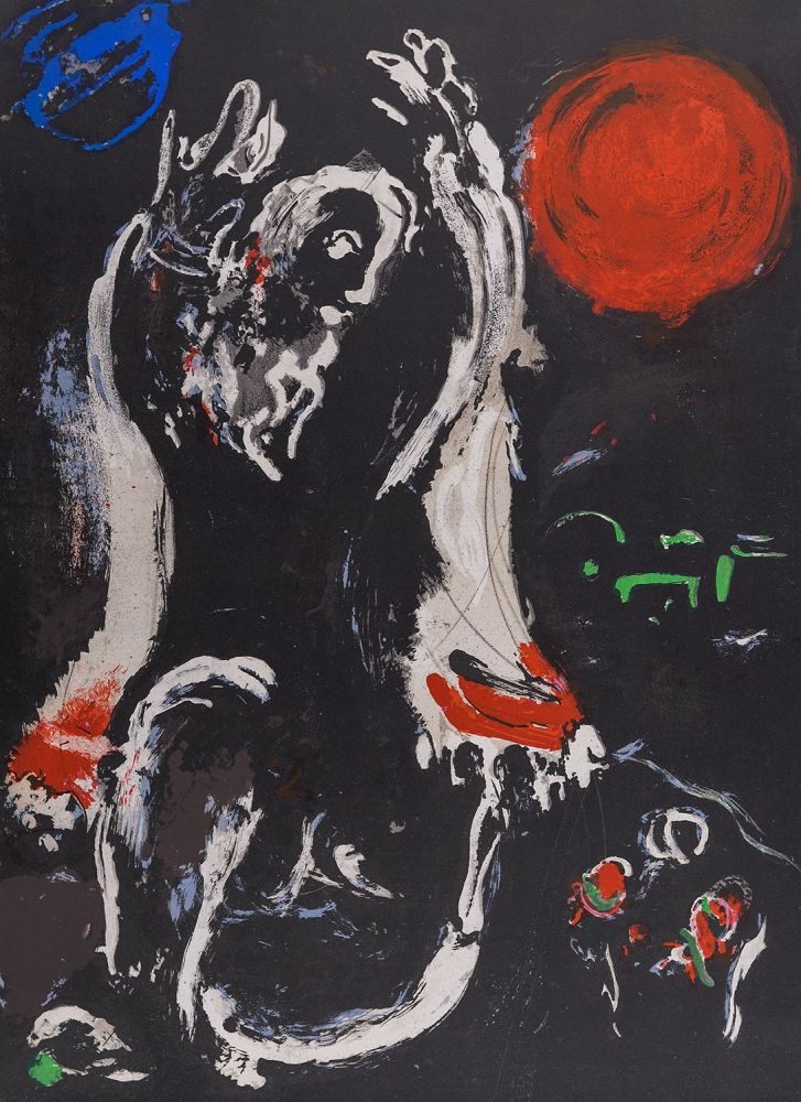 リトグラフ Chagall - La Bible : Isaie, 1956