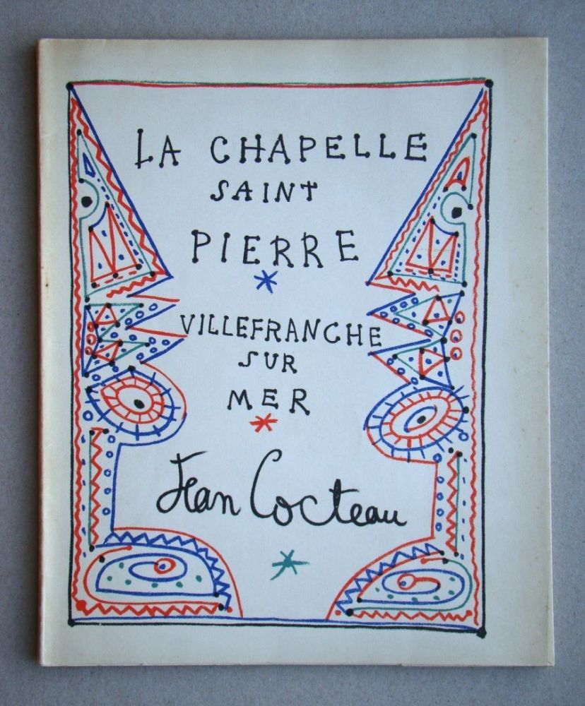 挿絵入り本 Cocteau - La Chapelle Saint-Pierre - Villefranche-sur-Mer