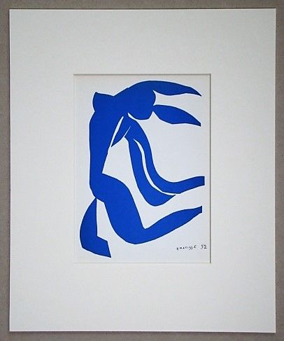 リトグラフ Matisse - La chevelure - 1952
