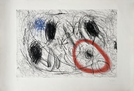 エッチングと　アクチアント Miró - La chevelure de Bérénice I