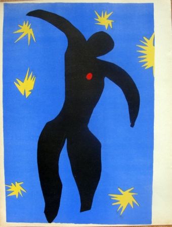 リトグラフ Matisse - La Chute D'Icare de la Serie Jazz