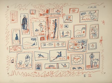 リトグラフ Picasso - La Collection de tableautins (Collection of small pictures)