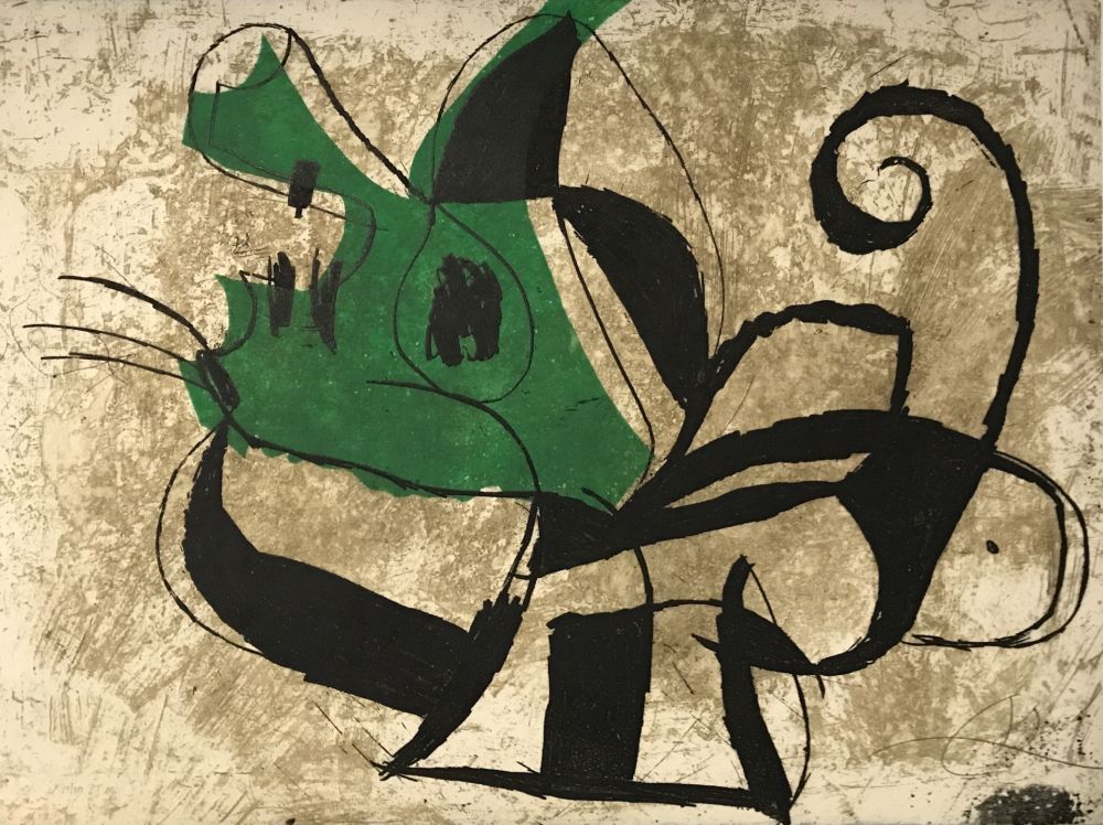 彫版 Miró - La Commedia dell’ Arte I (D. 1106)