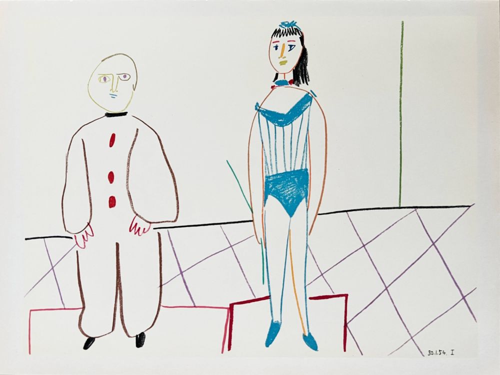 リトグラフ Picasso - La Comédie Humaine