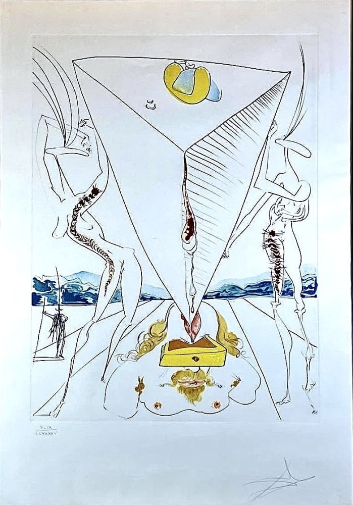 ポイントーセッシュ Dali - La Conquête du cosmos, Philosophe écrasé par le cosmos