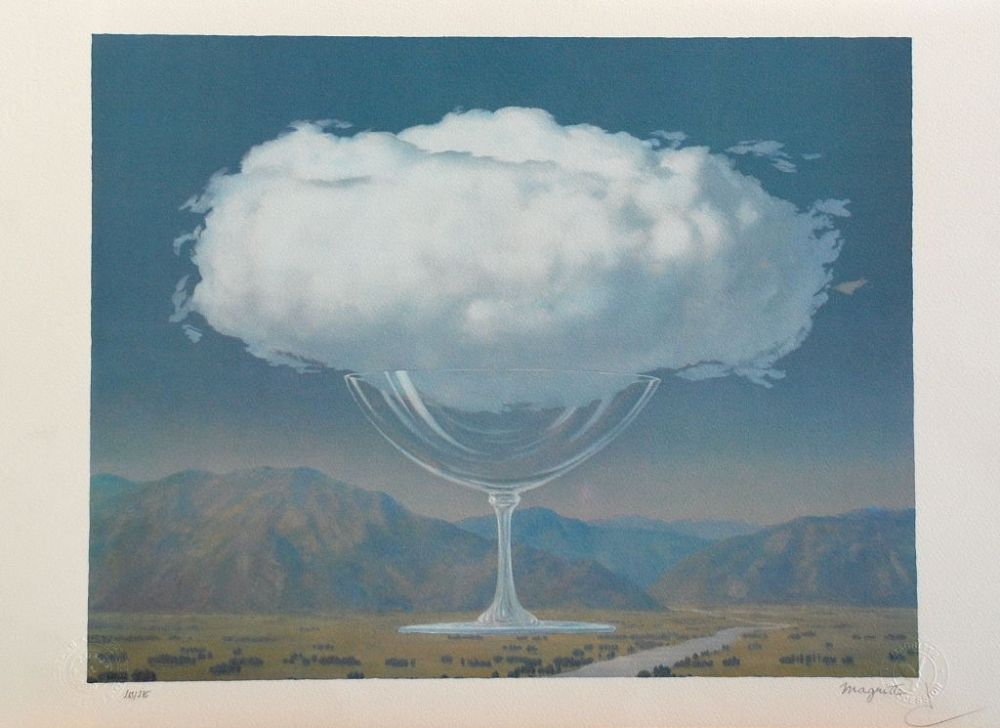 リトグラフ Magritte - La Corde Sensible