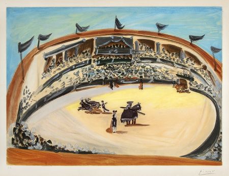 アクチアント Picasso - La Corrida (The Bullfight)