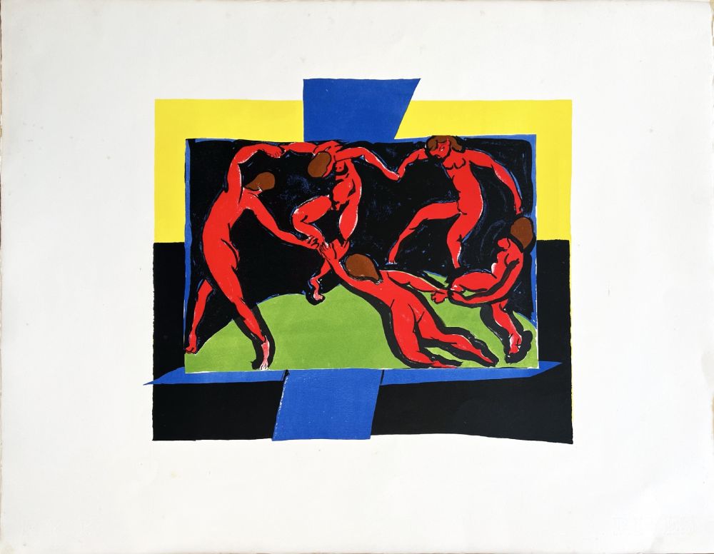 技術的なありません Matisse - LA DANSE. Lithographie sur Arches (1938).