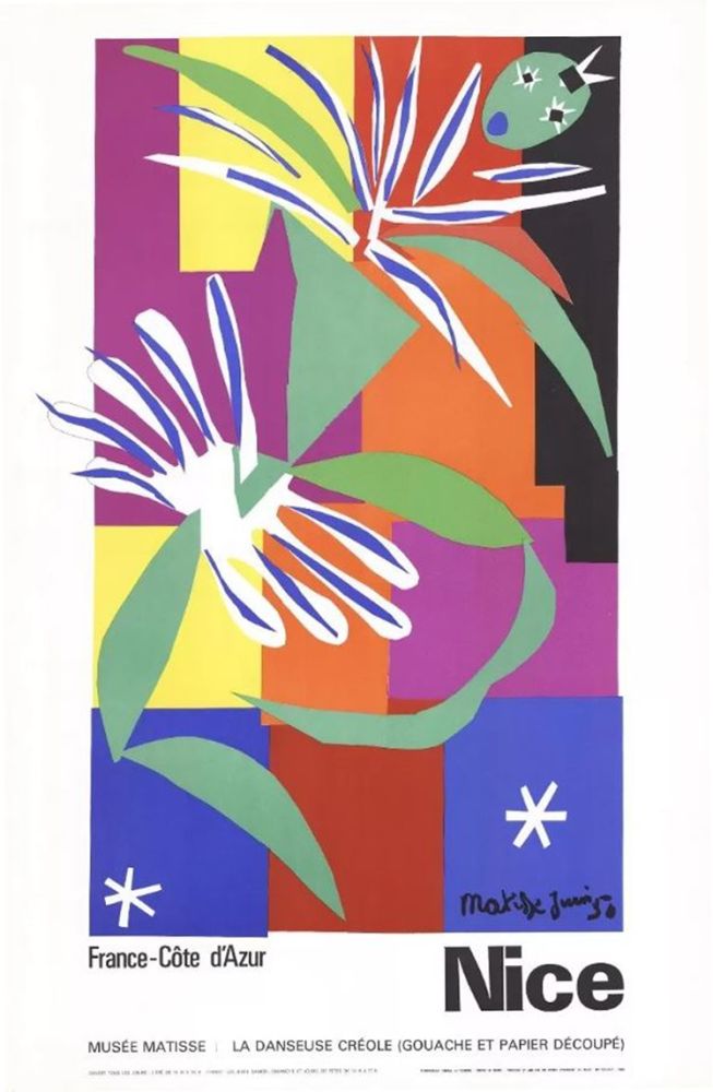 リトグラフ Matisse - ' La danseuse Créole '
