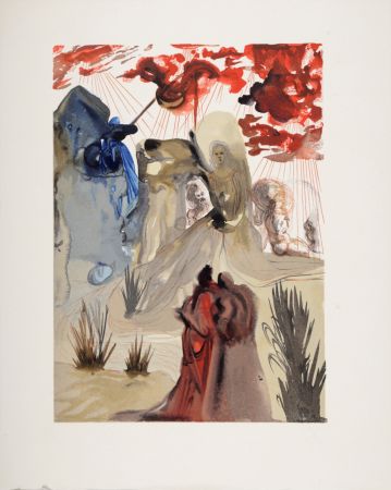 木版 Dali - La Divine forêt, 1963