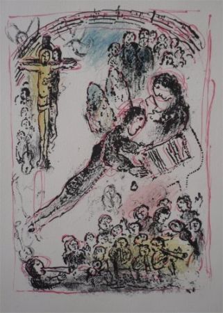 リトグラフ Chagall - La Feerie et le Royaume, planche 7